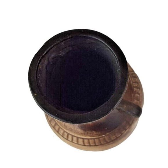 Aztec Tribal Inca Ceramic Pottery Vase Double Handled Rustic Vintage 8" - Picture 8 of 13